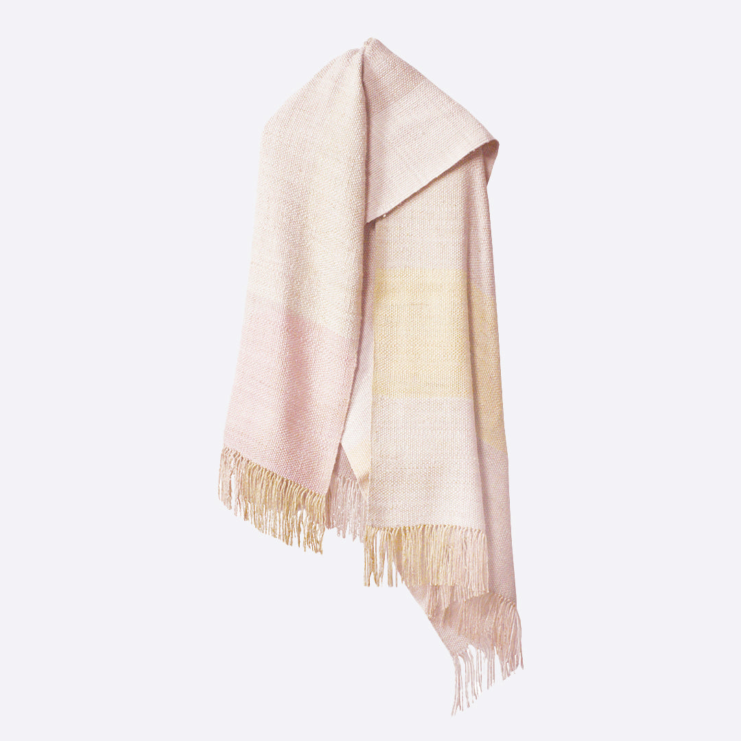 新色 結城紬 真綿まとうショール 多色 絹100％ 日本製 – 結城紬の奥順