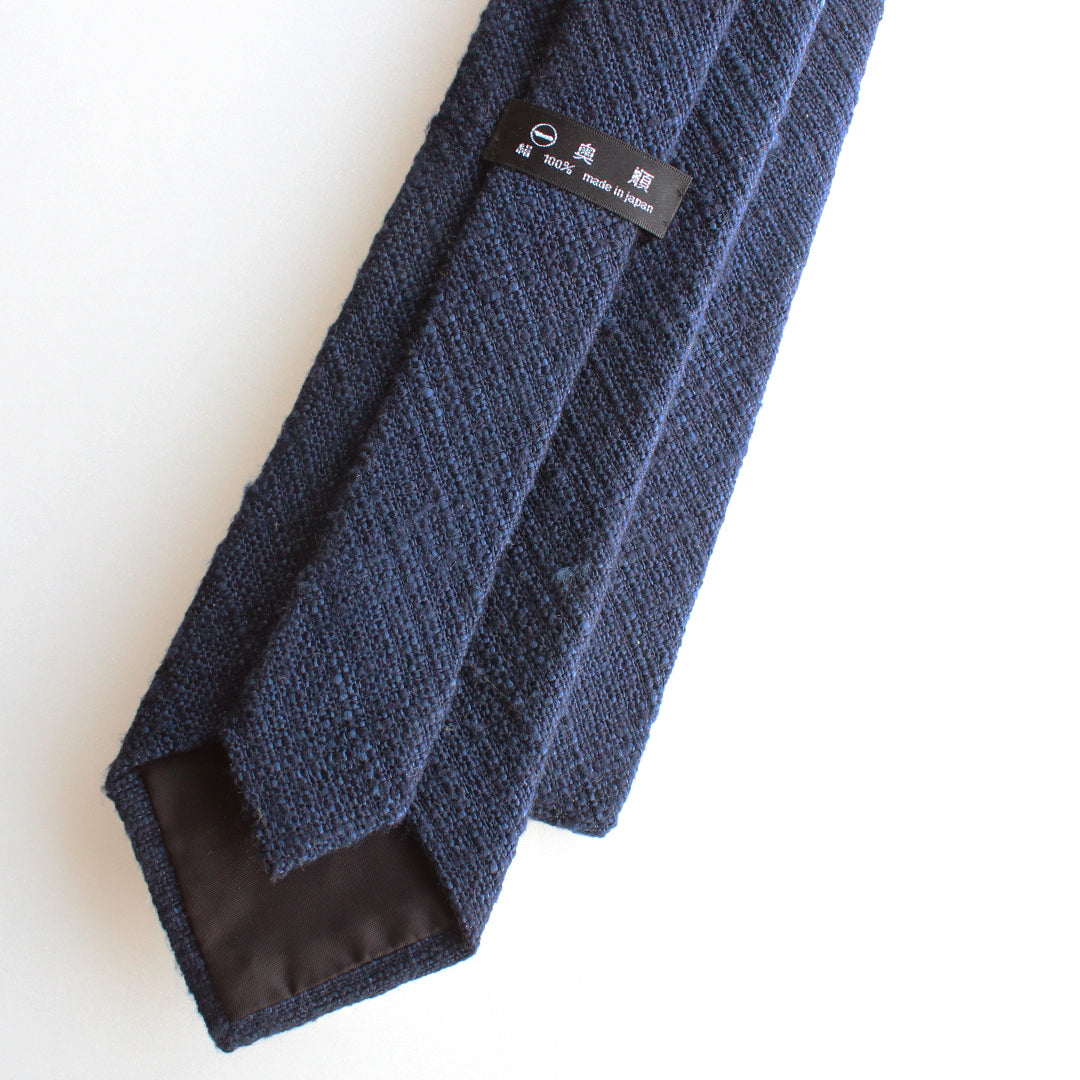 結城紬 ネクタイ 色無地・縞 – 結城紬の奥順【つむぎの館】公式